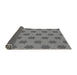 Thickness of Patterned Ash Gray Rug, pat2436gry