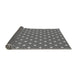 Thickness of Patterned Dark Gray Rug, pat2441gry