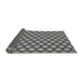 Thickness of Patterned Dark Gray Rug, pat2443gry