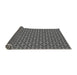Thickness of Patterned Dark Gray Rug, pat2454gry