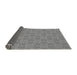 Thickness of Patterned Dark Gray Rug, pat2455gry
