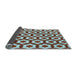 Thickness of Patterned Blue Rug, pat2456lblu