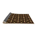 Thickness of Patterned Light Brown Rug, pat2471org