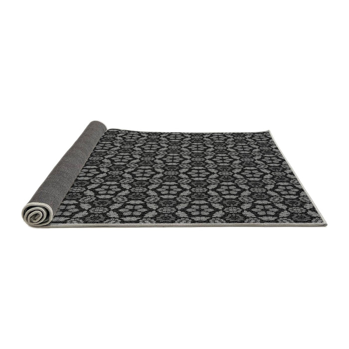 Thickness of Patterned Gray Rug, pat2472gry