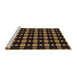 Sideview of Machine Washable Transitional Light Brown Rug, wshpat2490brn