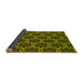 Thickness of Patterned Pistachio Green Rug, pat2496yw