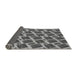 Thickness of Patterned Dark Gray Rug, pat25gry