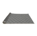 Thickness of Patterned Dark Gray Rug, pat2502gry