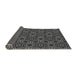 Thickness of Patterned Midnight Gray Rug, pat2505gry