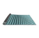 Thickness of Patterned Blue Rug, pat2515lblu