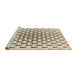 Sideview of Machine Washable Transitional Wheat Beige Rug, wshpat252brn