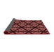 Thickness of Patterned Red Rug, pat2527rd