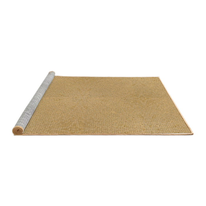 Sideview of Machine Washable Transitional Orange Rug, wshpat2532brn