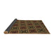 Thickness of Patterned Light Brown Rug, pat2535brn