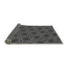 Thickness of Patterned Platinum Gray Rug, pat2536gry