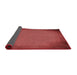 Thickness of Patterned Red Rug, pat2547rd