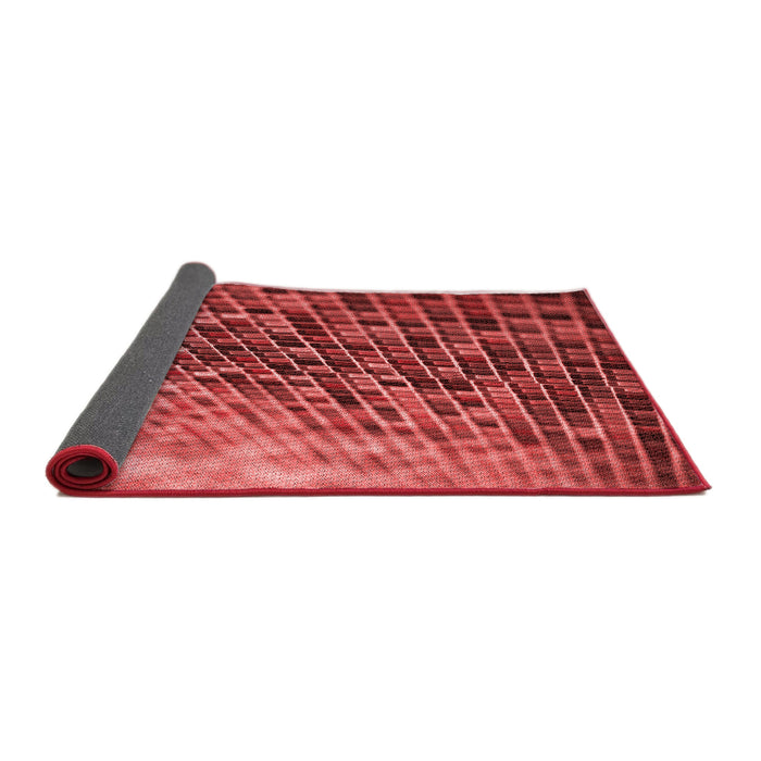 Thickness of Patterned Red Rug, pat2561rd