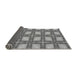 Thickness of Patterned Cloud Gray Rug, pat2563gry