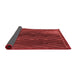 Thickness of Patterned Red Rug, pat2564rd