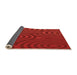 Thickness of Patterned Red Rug, pat2585org