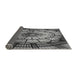 Thickness of Patterned Dark Gray Rug, pat2599gry