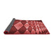 Thickness of Patterned Red Rug, pat2601rd