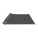 Thickness of Patterned Charcoal Black Rug, pat2610gry