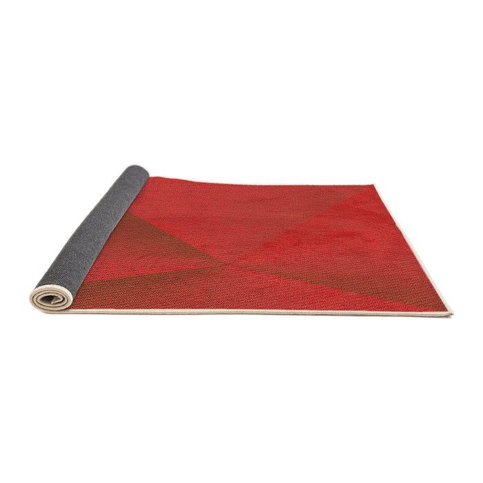 Thickness of Patterned Red Rug, pat2617org