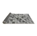Thickness of Patterned Cloud Gray Rug, pat262gry