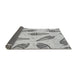 Thickness of Patterned Gray Rug, pat2625gry