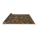 Thickness of Patterned Copper Brown Rug, pat2628brn