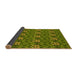 Thickness of Patterned Pistachio Green Rug, pat2636yw