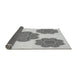 Thickness of Patterned Platinum Gray Rug, pat2637gry