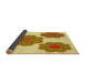 Thickness of Patterned Sedona Brown Rug, pat2637yw