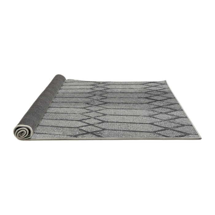 Thickness of Patterned Cloud Gray Rug, pat2641gry
