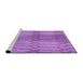 Sideview of Machine Washable Transitional Violet Purple Rug, wshpat2641pur