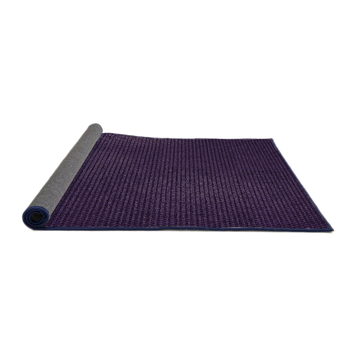 Thickness of Patterned Purple Rug, pat2646pur