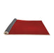 Thickness of Patterned Red Rug, pat2647org