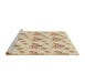 Sideview of Machine Washable Transitional Peru Brown Rug, wshpat2651brn