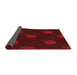 Thickness of Patterned Red Rug, pat2655rd