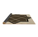 Thickness of Patterned Bakers Brown Rug, pat2664brn