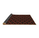 Thickness of Patterned Bakers Brown Rug, pat2667brn