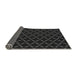 Thickness of Patterned Black Rug, pat2667gry