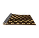 Thickness of Patterned Light Brown Rug, pat2671org