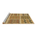 Sideview of Machine Washable Transitional Orange Rug, wshpat2684brn