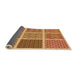 Thickness of Patterned Orange Rug, pat2685org