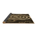 Thickness of Patterned Copper Brown Rug, pat269brn