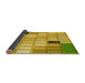 Thickness of Patterned Bright Gold Yellow Rug, pat2690yw