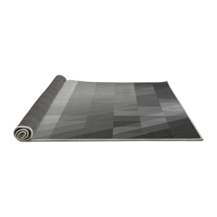 Thickness of Patterned Gray Rug, pat2711gry