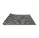 Thickness of Patterned Black Rug, pat2715gry